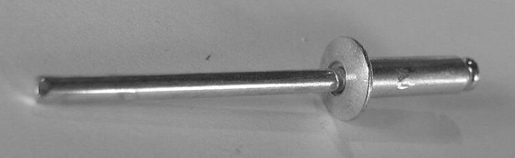Заклёпка вытяжная алюминий/сталь 4,0х 6 (А) (40шт.)