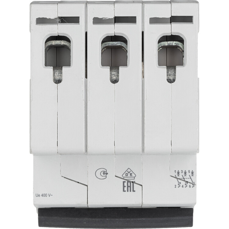 Выключатель автомат. 3-пол. (3P)  50А C  4,5кА RX3 Legrand
