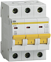 Выключатель автоматический 3-пол. (3P)  25А C 4.5кА ВА47-29 IEK-Модульное оборудование - купить по низкой цене в интернет-магазине, характеристики, отзывы | АВС-электро