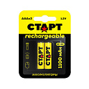 Аккумулятор никель-металлгидридный AAA 1100 мА/ч. 1,2В (уп.=2 шт.) СТАРТ-Аккумуляторы - купить по низкой цене в интернет-магазине, характеристики, отзывы | АВС-электро