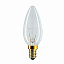 Лампа накал. Свеча Е14 40Вт 410лм 230В прозрачная PHILIPS-Лампы накаливания - купить по низкой цене в интернет-магазине