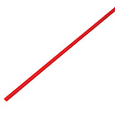Трубка термоусаживаемая  3/1,5 мм красная  REXANT