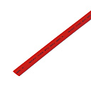 Трубка термоусаживаемая  8/4 мм красная  REXANT