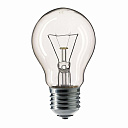 Лампа накал. Груша E27 40Вт 230В прозрачная PHILIPS-Лампы накаливания - купить по низкой цене в интернет-магазине