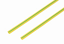 Трубка термоусаживаемая  6,0/3,0 мм, желто-зеленая  REXANT