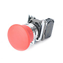 Кнопка с гриб головкой SB4 в сборе 22мм 40мм красная с возвратом металл 1НЗ-Светосигнальная арматура и посты управления - купить по низкой цене в интернет-магазине, характеристики, отзывы | АВС-электро