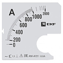 Шкала сменная для A721 1000/5А-1,5 EKF PROxima-Шкалы вольтметров, амперметров - купить по низкой цене в интернет-магазине, характеристики, отзывы | АВС-электро