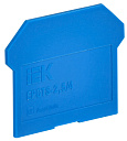 Заглушка для клеммы винт. CTS 2,5/4мм2 синяя ARMAFIX IEK-Изоляторы и ограничители для клеммных блоков - купить по низкой цене в интернет-магазине, характеристики, отзывы | АВС-электро
